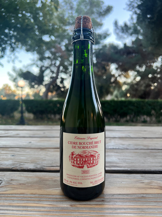 Etienne Dupont Cidre Bouché Brut de Normandie, France 2022 (375 ml)