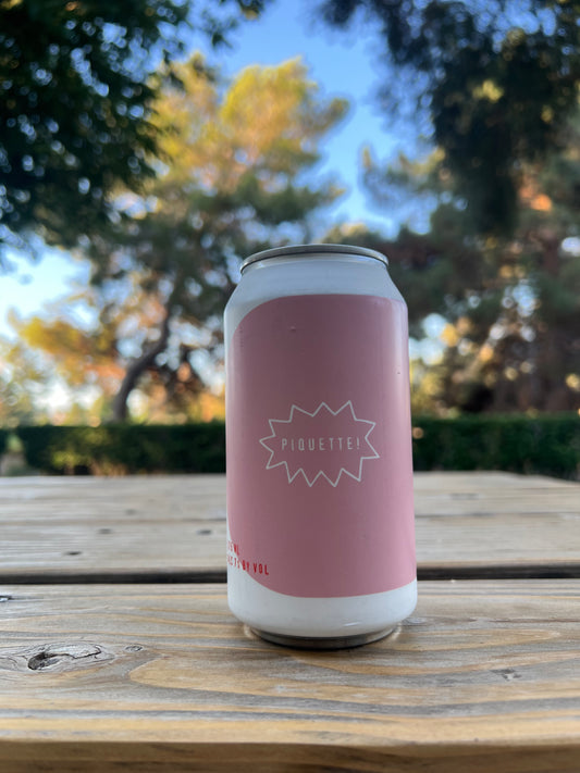 Wild Arc Piquette! Skin Contact Rosato Sparkling Wine 2021 ~ 375 ml can