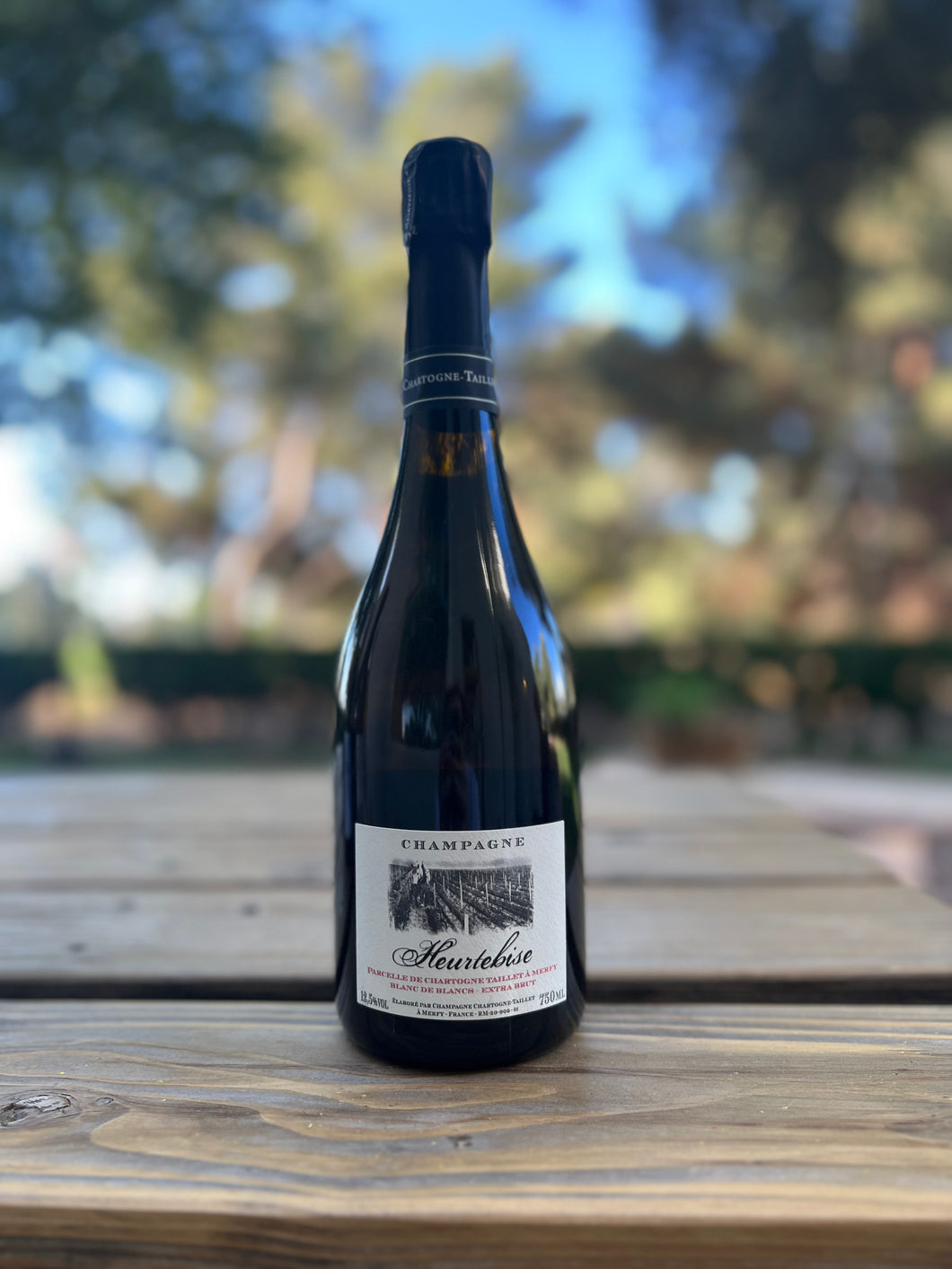 Champagne Chartogne Taillet 'Heurtebise' Extra Brut Blanc de Blancs Champagne, France 2017