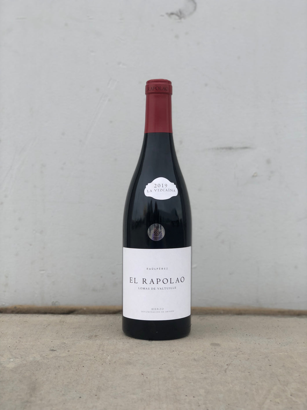 La Vizcaina de Vinos 'El Rapolao' Mencia 2019 by Raul Perez, Bierzo Spain