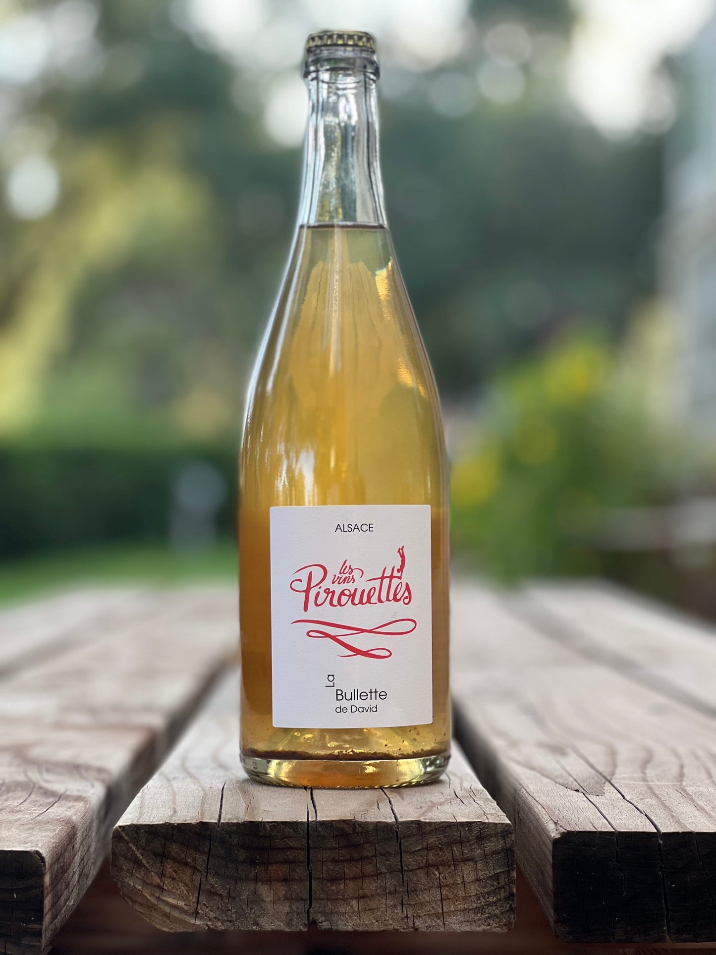 Les Vins Pirouette's La Bullette de David "Orange" Riesling Alsace, France 2018