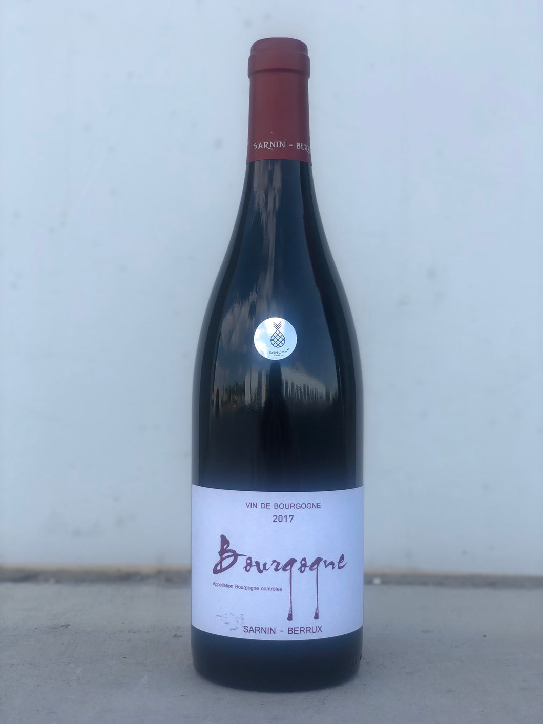 Sarnin-Berrux Bourgogne Rouge, France 2017